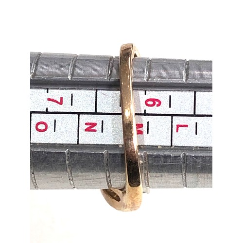 115 - 10ct gold diamond cluster cocktail ring est 0.30ct diamonds 3.6g