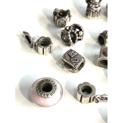 398 - 18 vintage silver pandora charms