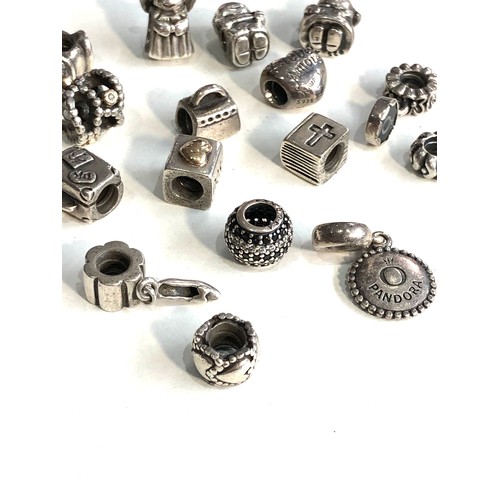 398 - 18 vintage silver pandora charms