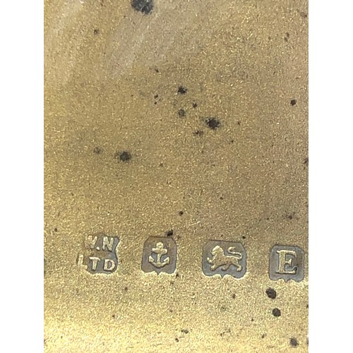 71 - Silver cigarette case weight 94g