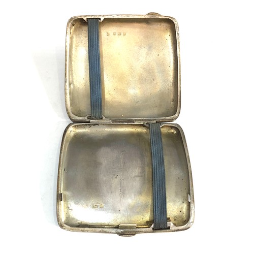 40 - Silver cigarette case weight 95g