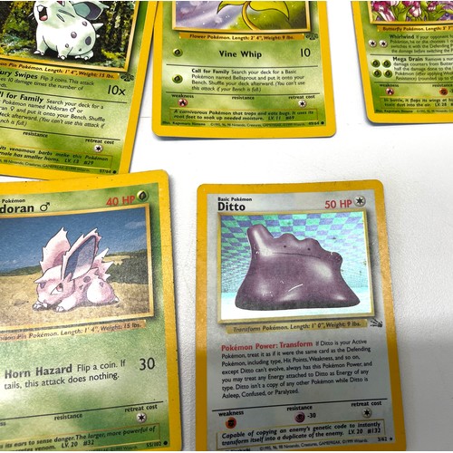 Pokemon cards 1995 cards to include Charizard , Moltres, Lapras, Nidoqueen,  Aerodactyl, plus many ma