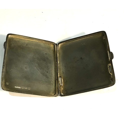 70 - Silver cigarette case weight 70g