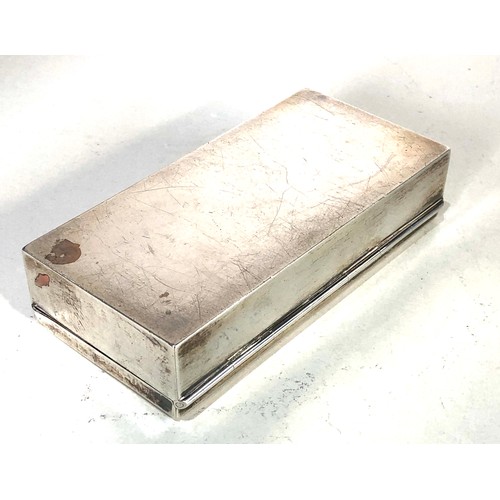 66 - A Large Georgian silver Table Snuff Box by robert gerrard 1 1810 measures approx 10.6cm by 5.2cm hei... 