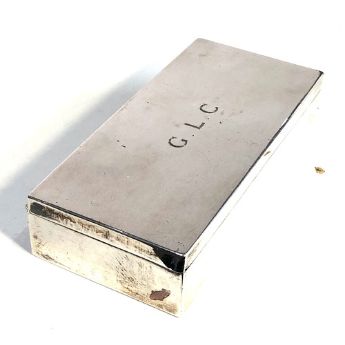 66 - A Large Georgian silver Table Snuff Box by robert gerrard 1 1810 measures approx 10.6cm by 5.2cm hei... 