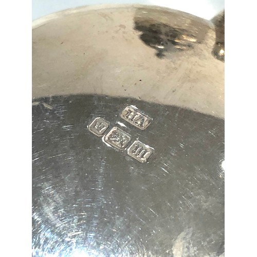 74 - Silver cruet items salts peppers etc Silver weight 160g