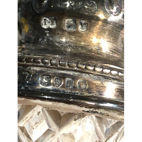 74 - Silver cruet items salts peppers etc Silver weight 160g