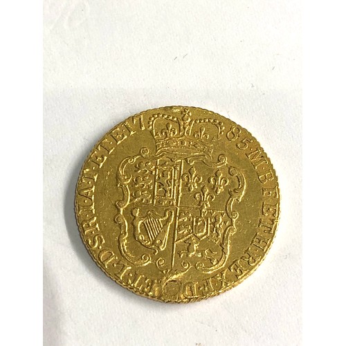 440 - George 111 1785 gold guinea