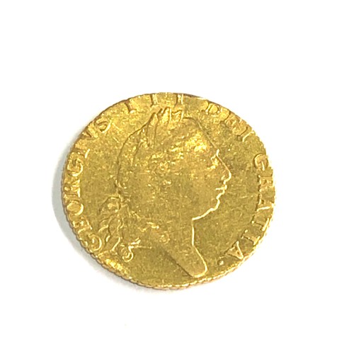 447 - George 111 1798  gold half guinea