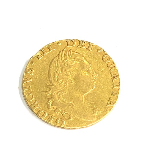 448 - George 111 1785  gold half guinea