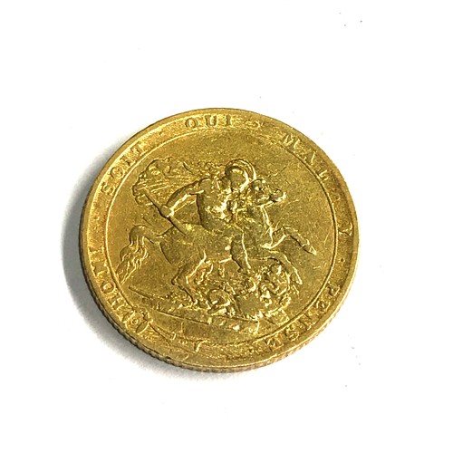 414 - George 111 1820 gold sovereign