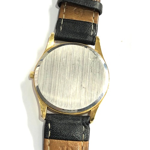 464 - Omega deville quartz gents wristwatch non working will need new battery no warranty given