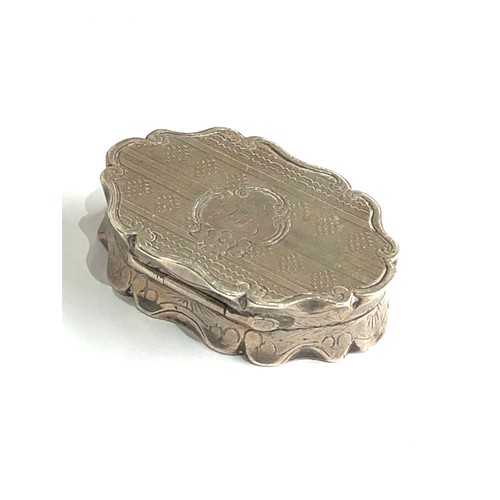 51 - Antique silver vinaigrette