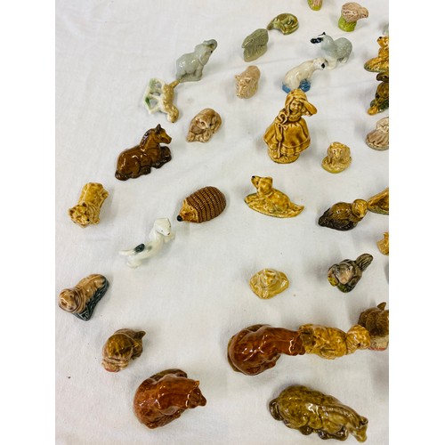 36 - Large selection of wade whimsies