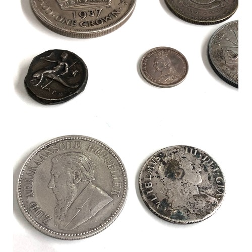 454 - Selection of collectable antique silver coins please see images for details