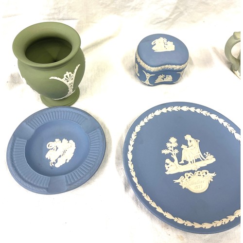 37 - Selection of Wedgwood jasper ware, overall good condition