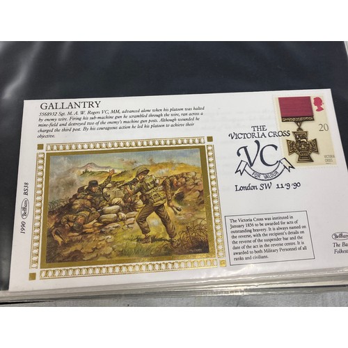 29 - 4 Albums containing a quantity of first day covers and stamps, to include presentation Railway packs... 