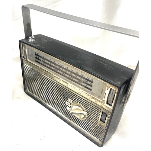 22 - Selection 3 vintage radios to include makers, Satelite, Peroio, etc all untested