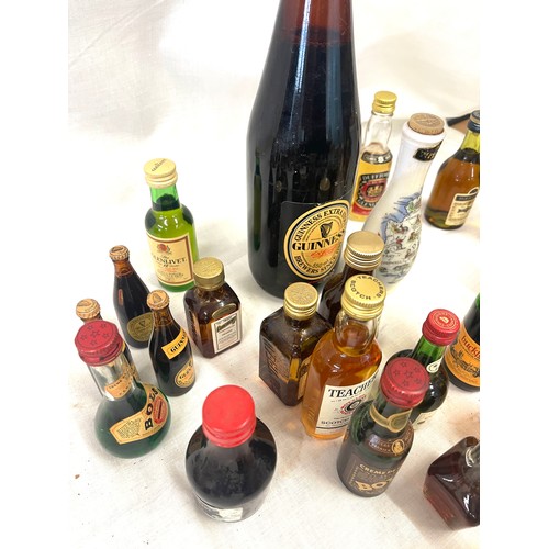39 - Large selection of alcohol miniature's