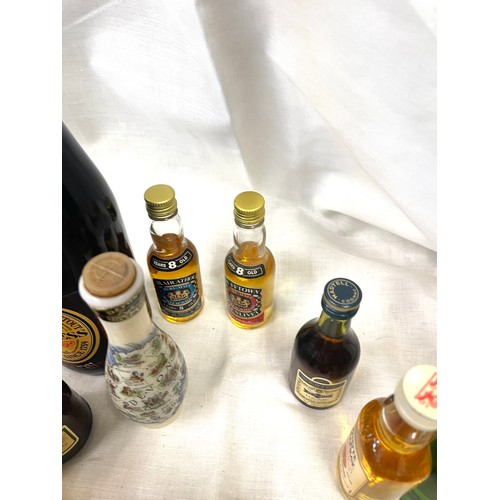 39 - Large selection of alcohol miniature's