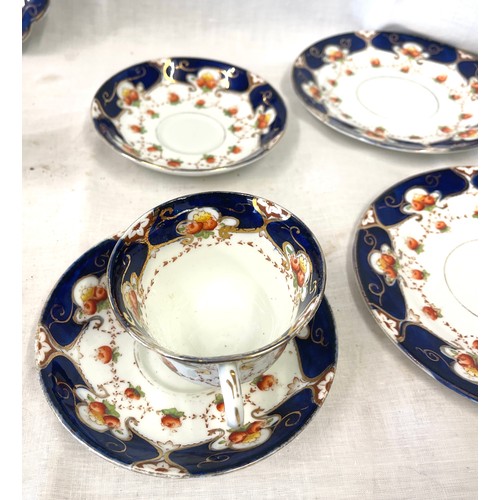56 - Part Warwick B&S tea service, over all good condition