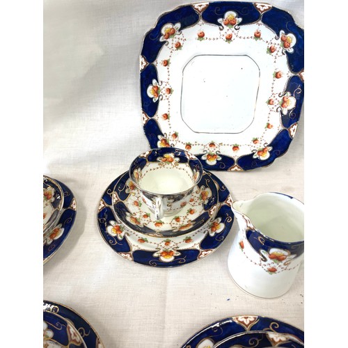 56 - Part Warwick B&S tea service, over all good condition