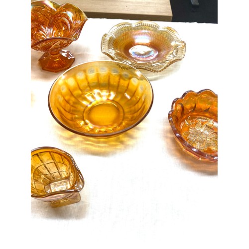 12 - Large selection of carnival glassware