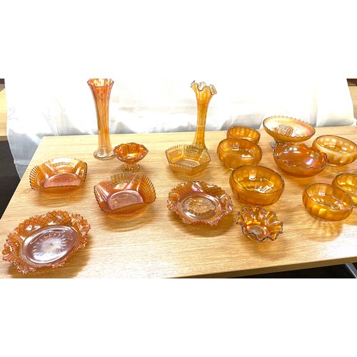 5 - Large selection of carnival glassware