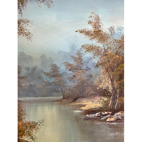 71 - Gilt framed signed painting by L Capier, approximate frame measurements: Height 23 inches, Width 27.... 