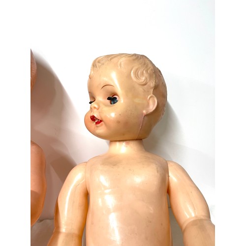 98 - Kader D3525 vintage doll , plus one vintage other