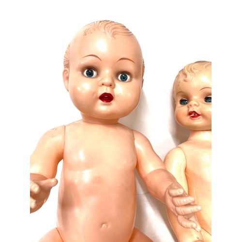98 - Kader D3525 vintage doll , plus one vintage other
