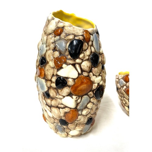 67 - Vintage Sylvac 3419 vase, Sylvac 3358 vase, both in goods overall condition