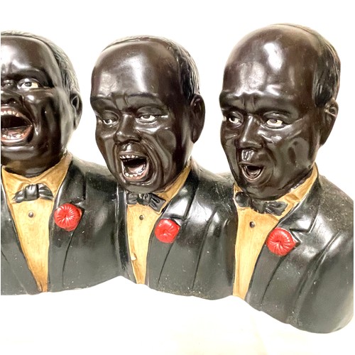 84 - Blues singers ornament, overall good condition, approximate length:  15 inches