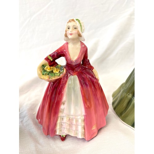 3 - 3 Royal Doulton lady figures, Grace, Janet, Gillian