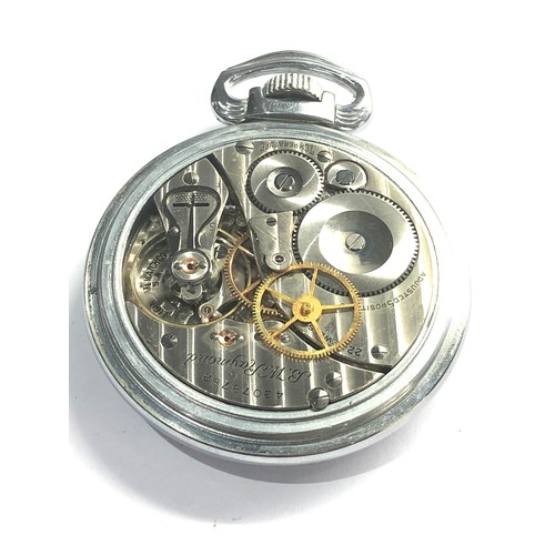 478 - Fine boxed Elgin National watch Co military B.W.Raymond pocket watch in very good working condition ... 