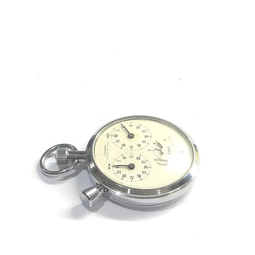 479 - Vintage Junghans process time meter pocket watch in working order no warranty given