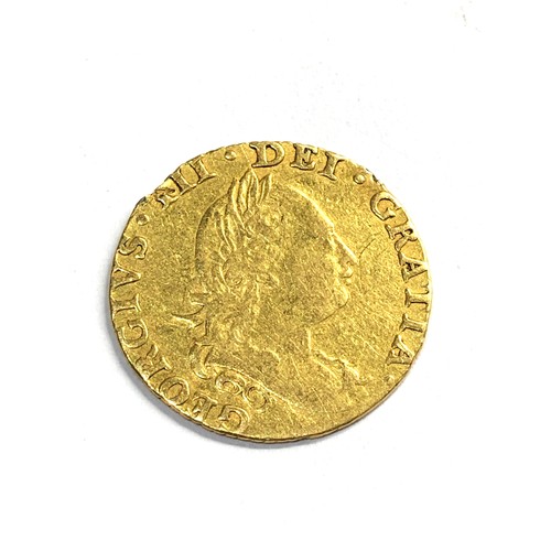 509 - Rare George lll Gold half Guinea. Dated 1786 .edge chip