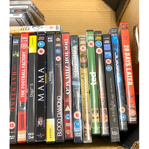 179 - Large selection of dvd and cds ect