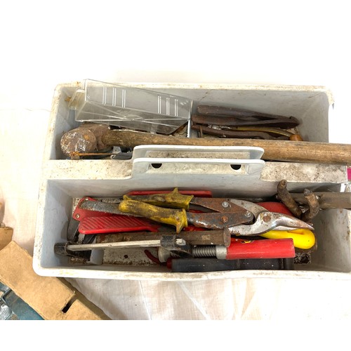 266 - Selection of used tools, some boxed to include vintage hand drill etc