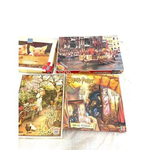 205 - Selection of boxed jigsaw puzzles