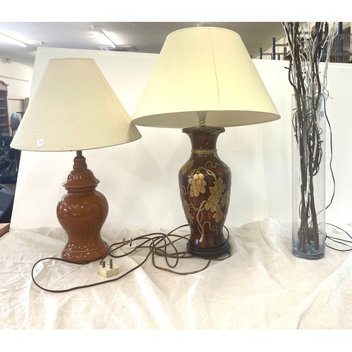 277 - 3 table top lamps, working order