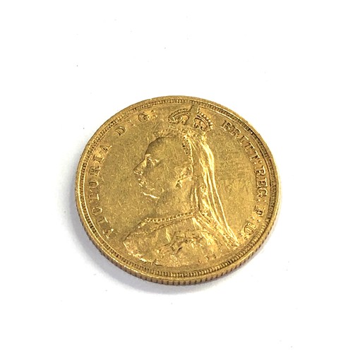 515 - Victorian 1888  Jubilee Head Sovereign looks like part of S above date please see images