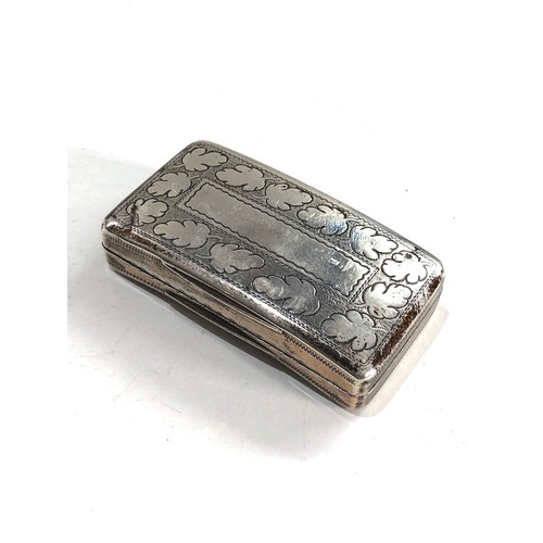 38 - Antique Georgian silver pill box