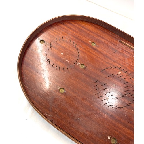 113 - Antique bagatelle board