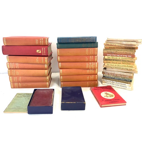 89 - Large selection of vintage books to include Beatrix Potter, Jane eyer