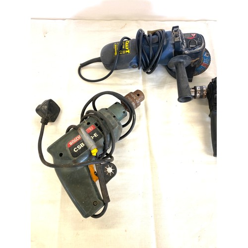 245 - Selection of power tools, includes bosch, craft and t power, untested