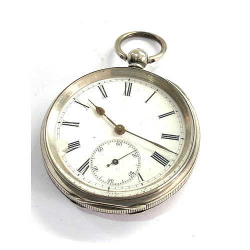 472 - Silver pocket watch spares or repair