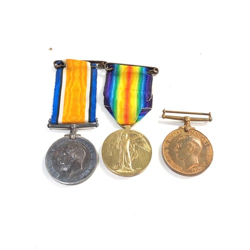 552 - ww1 pair medals and police medal to 275370 pte 2 a childs R.A.F