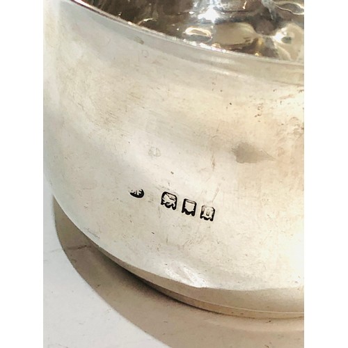 59 - silver sugar bowl weight 110g