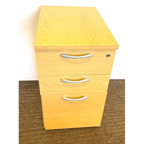 355 - 3 Drawer small filing cabinet, no key